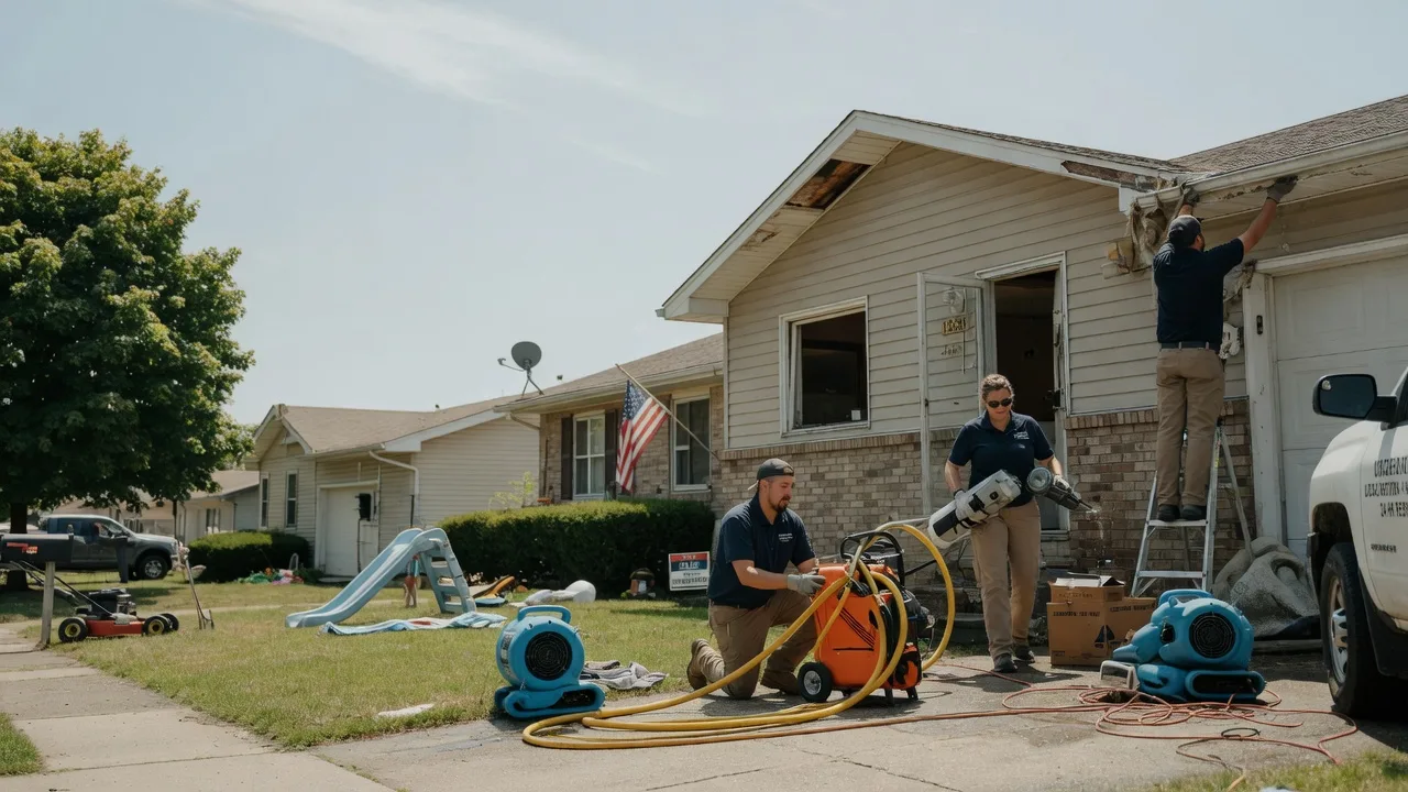 Water Damage Restoration in Aledo, IL near me